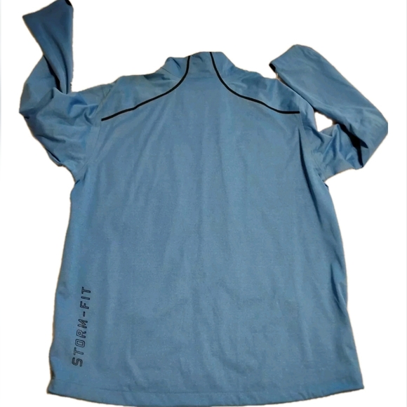 Men's Nike Golf Storm Fit Jacket Sz L Blue & Black - Picture 6 of 16